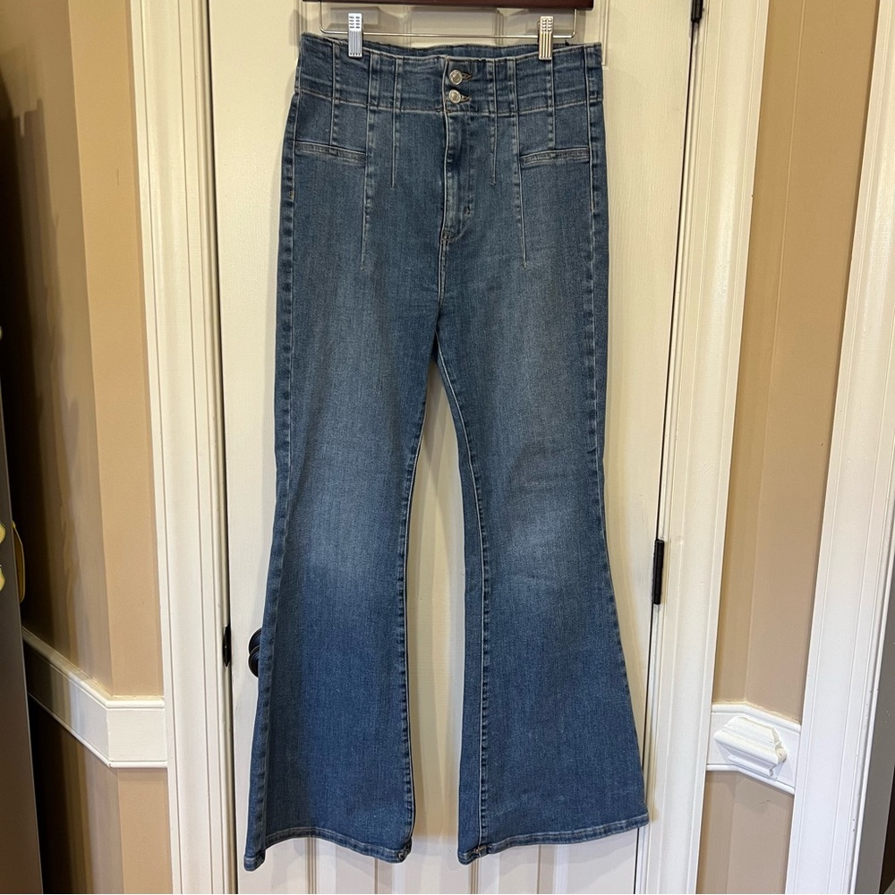 Free People We The Free Jayde Flare Jeans Women’s 30 Short